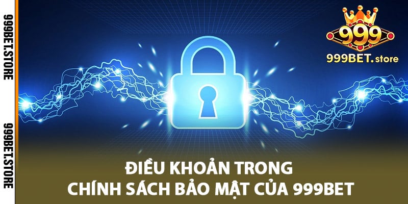 Điều khoản trong chính sách bảo mật của 999bet